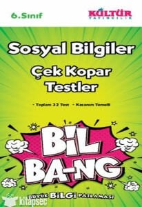 KÜLTÜR 6.SINIF SOSYAL BİLGİLER ÇALIŞMA TESTİ BİL-BANG