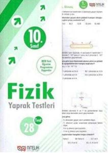 Nitelik Yaprak Test 10.Sınıf Fizik