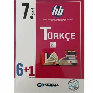 GEZEGEN 7.SINIF HB SERİSİ HEPSİ BURADA TÜRKÇE (6+1 FASİKÜL)