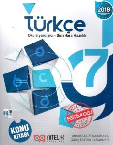 Nitelik Yayınları 7. Sınıf Türkçe Konu Kitabı