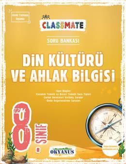 Okyanus Yayınları 8. Sınıf Classmate Din Kültürü Ve Ahlak Bilgisi Soru Bankası