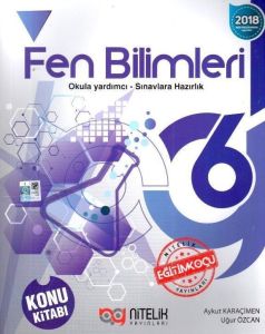 Nitelik Yayınları 6. Sınıf Fen Bilimleri Konu Kitabı