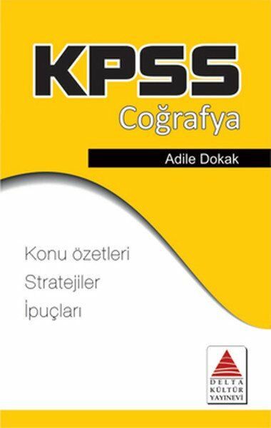 Delta Kültür Yayınevi Kpss Coğrafya Strateji Kartları