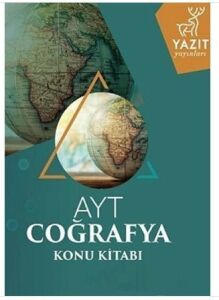 Yazıt Yks Ayt Coğrafya Konu Kitabı