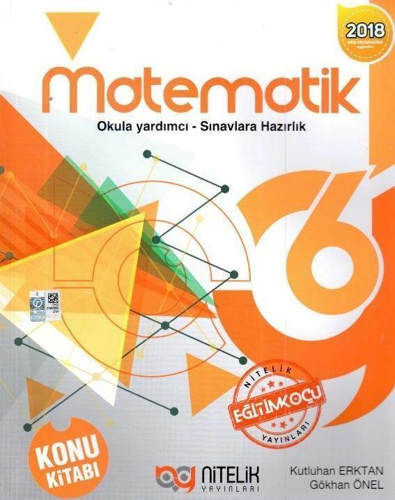 Nitelik Yayınları 6. Sınıf Matematik Konu Kitabı