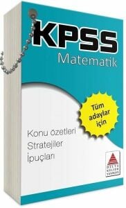 Delta Kültür Yayınevi Kpss Matematik Strateji Kartları