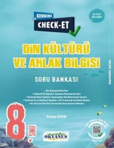 Okyanus Yayınları 8. Sınıf Kendini Check - Et Din Kültürü Ve Ahlak Bilgisi Soru Bankası