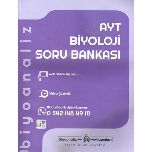 BİYOANALİZ YKS AYT S.B.BİYOLOJİ-2024-25
