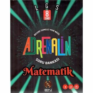 En Yayınları 8.Sınf Adrenalin Matematik Soru Bank.