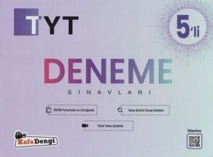 Kafadengi Yayınları Tyt 5 Li Deneme Sınavı