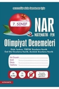 Altın Nokta 7.Sınıf Nar Olimpiyat Denemeleri