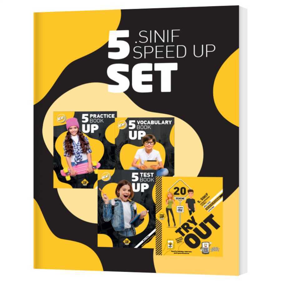 Speed Up Yayınları 5.SINIF VOCABULARY+PRACTICE+TEST+TRY OUT 4 LÜ SET