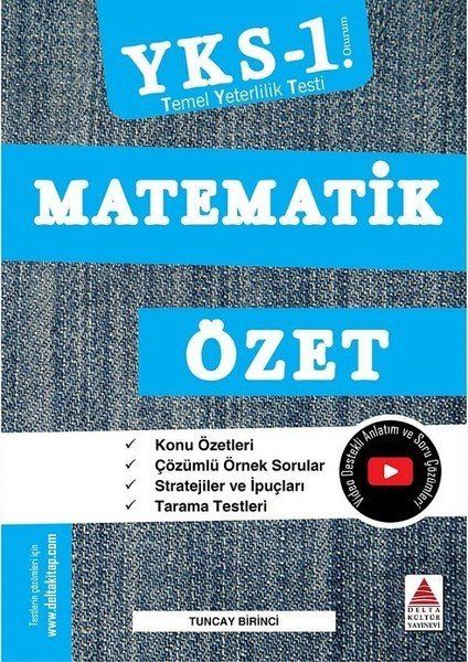 Delta Kültür Yayınevi Tyt Matematik Özet