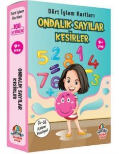 Dört İşlem Kartları / Ondalık Sayılar-Kesirler (9+ Yaş)