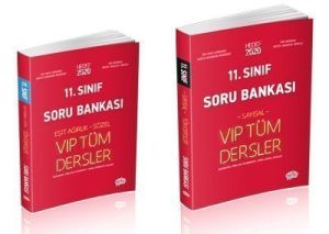 Editör 11. Sınıf Vıp Tüm Dersler (Sayısal) Soru Bankası Kırmızı Kitap