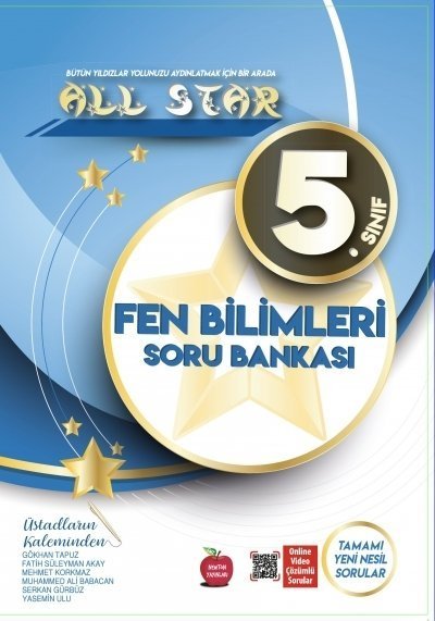 5. Sınıf Fen Bilimleri All Star Soru Bankası Newton Yayınları