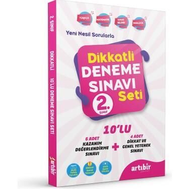 Artıbir 2.Sınıf Dikkatli Deneme Sınavı Seti