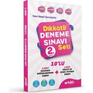 Artıbir 2.Sınıf Dikkatli Deneme Sınavı Seti