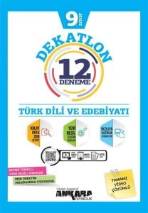 Ankara 9.Sıınıf Türk Dili Ve Edebiyatı Dekatlon 12 Deneme