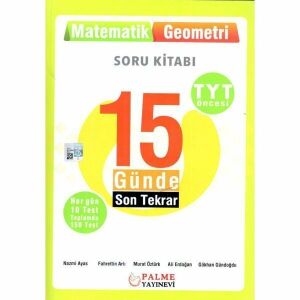 Palme Yks Tyt Öncesi 15 Günde Son Tekrar Matematik - Geom.*Yeni*