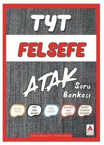 Delta Kültür Yayınevi Tyt Felsefe Soru Bankası (Atak)