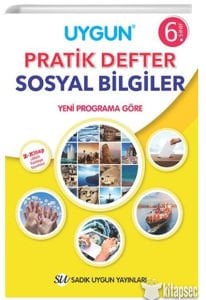 SADIK UYGUN 6.SINIF YENİ PRATİK DEFTER SOSYAL BİLGİLER