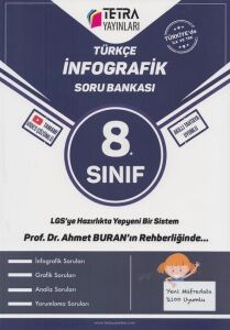 Tetra 8. Sınıf Türkçe İnfografik Soru Bankası