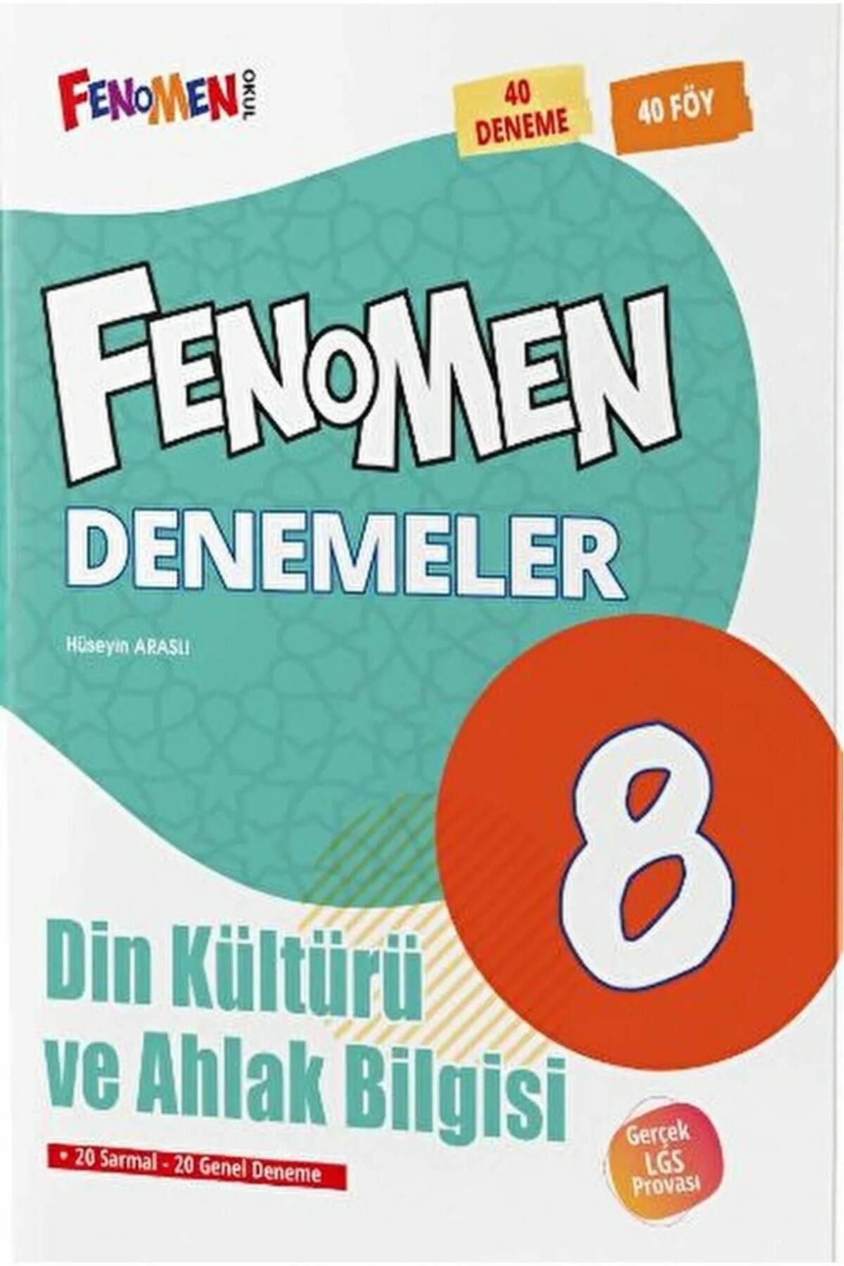 FENOMEN 8.SINIF DİN KÜLTÜRÜ VE AHLAK BİLGİSİ DENEMELER (40 DENEME)