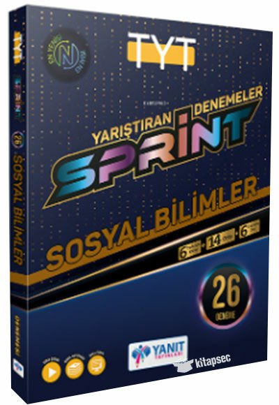 YANIT TYT SOSYAL BİL.24 LÜ YARIŞTIRAN SPRINT DEN.