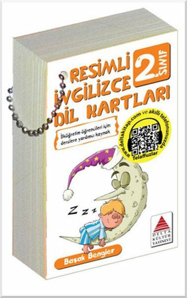 Delta Kültür Yayınevi 2.Sınıf Resimli İngilizce Dil Kartları