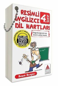 Delta Kültür Yayınevi 4.Sınıf Resimli İngilizce Dil Kartları