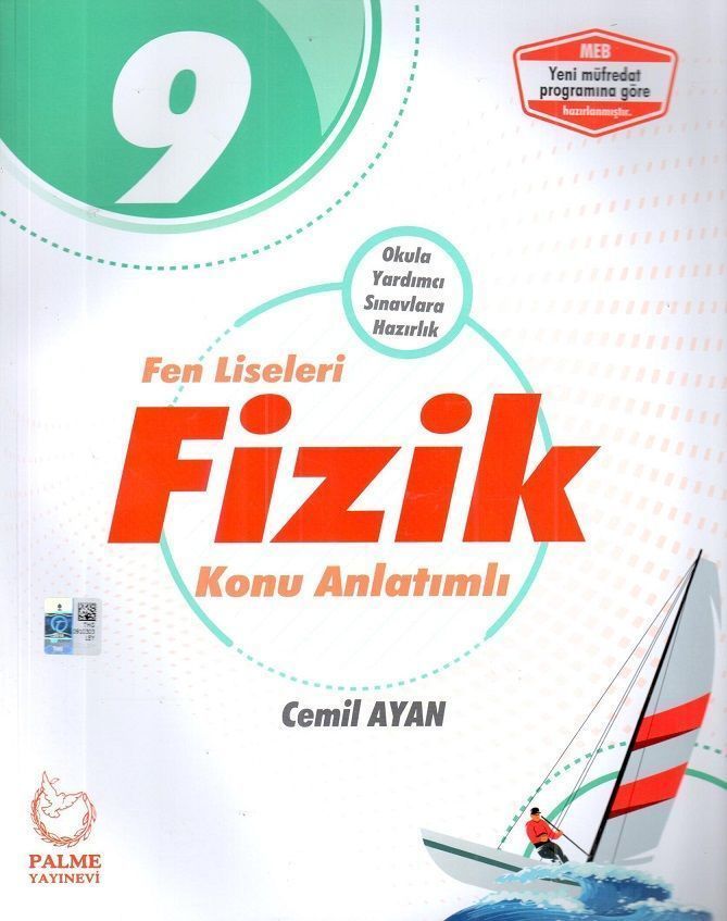 Palme Yayınları 9. Sınıf Fen Liseleri Fizik Konu Anlatımlı