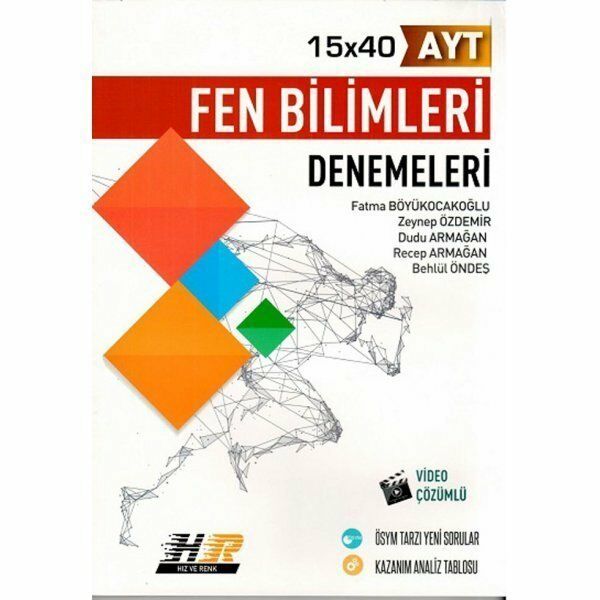 Hız Ve Renk Ayt Deneme Fen Bilimler (15*40)