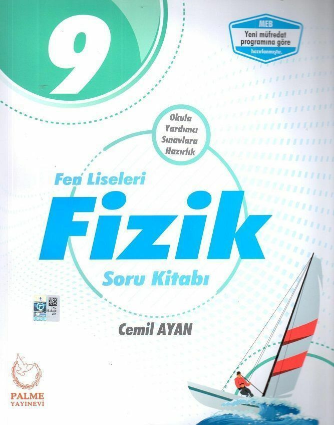 Palme Yayınları 9. Sınıf Fen Liseleri Fizik Soru Kitabı