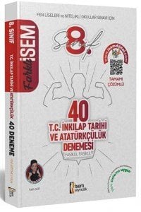 2021 Farklı İsem 8.Sınıf İnk. Tarihi 40 Deneme