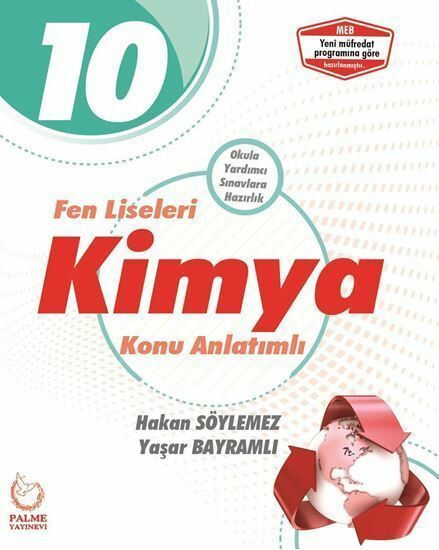 Palme 10.Sınıf Fen Liseleri Kimya Konu Anlatımlı