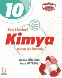 Palme 10.Sınıf Fen Liseleri Kimya Konu Anlatımlı