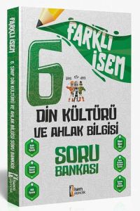 İSEM 6. SINIF FARKLI DİN KÜLTÜRÜ SORU BANKASI 2024