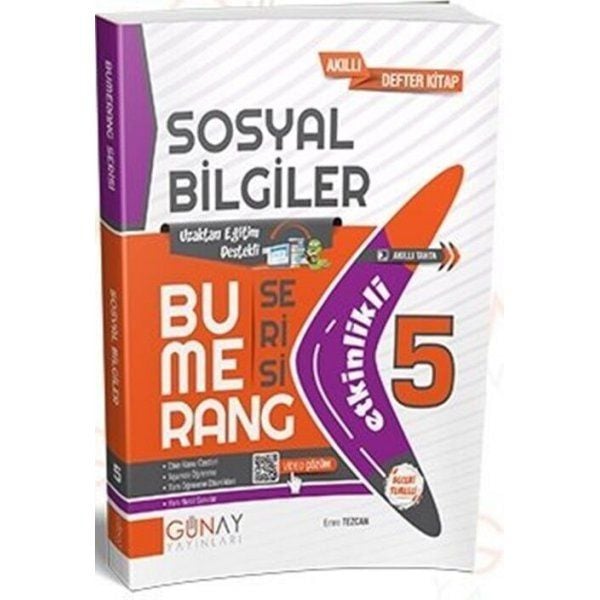 GÜNAY 5.SINIF BUMERANG ETKİNLİKLİ SOSYAL BİLGİLER