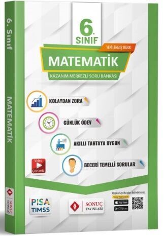 Sonuç 6.Sınıf Matematik Kazanım Merkezli Soru Bankası Set