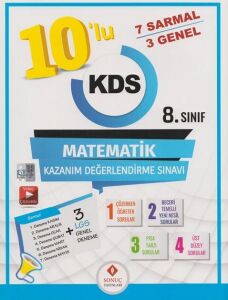 Sonuç 8.Sınıf 10 Lu Kds Matematik Deneme 2023-2023