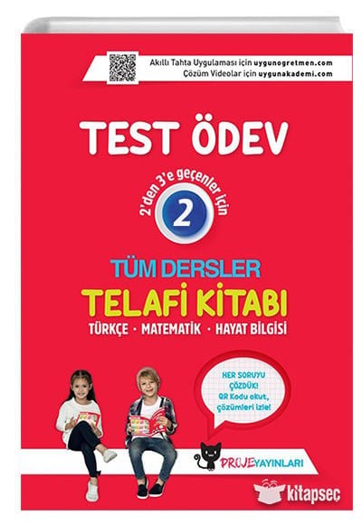 SADIK UYGUN 2.SINIF TELAFİ KİTABI ( TÜM DERSLER ) PROJE YAYINLARI