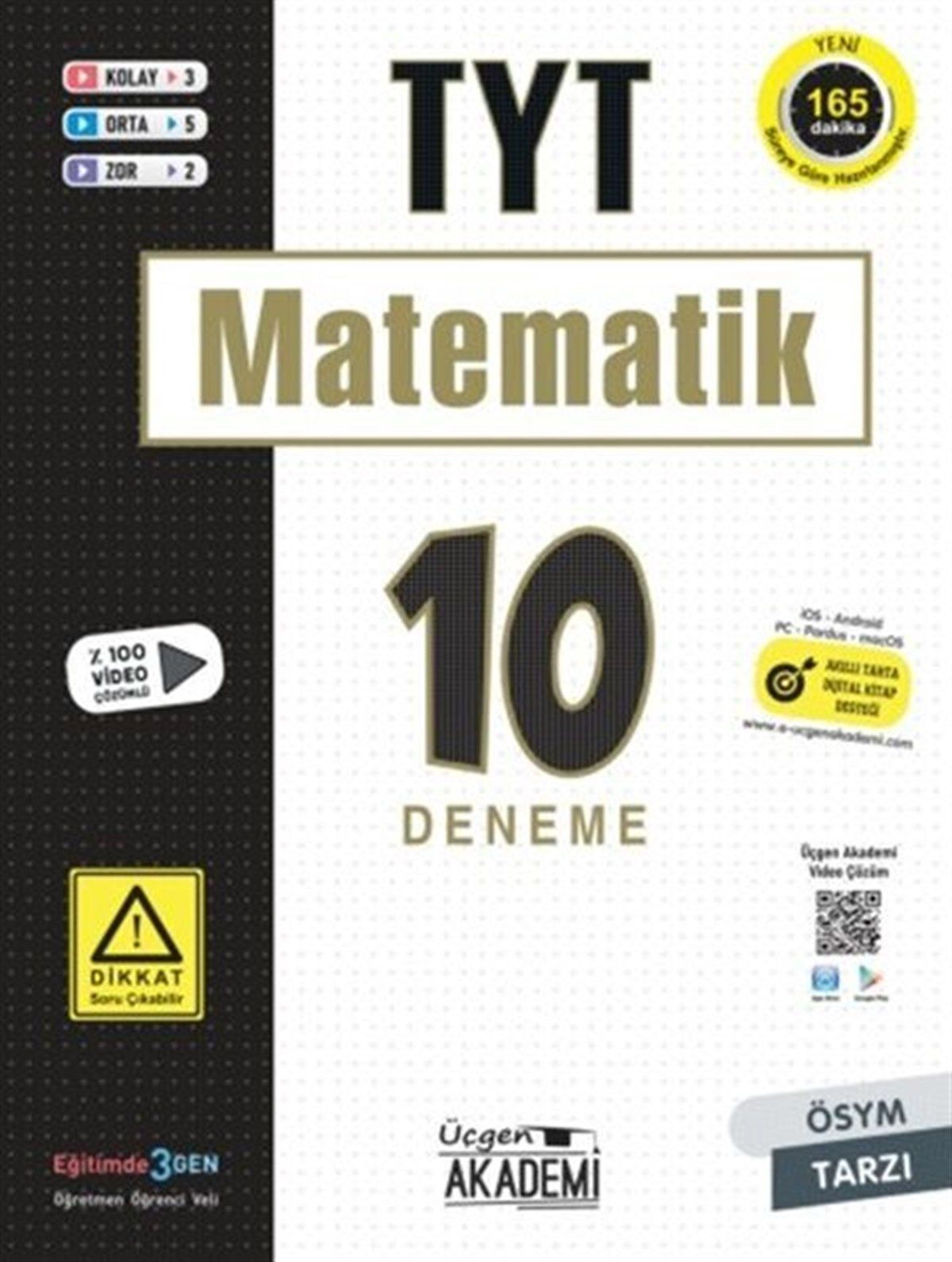 Üçgen Tyt Matematik 10 Lu Deneme Sınavı