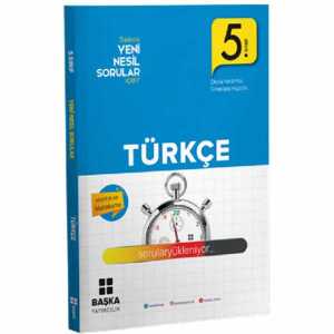 Başka 5.Sınıf Türkçe Yeni Nesil Soru Kitabı