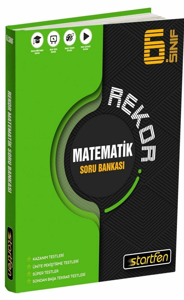 Startfen 6. Sınıf Matematik Rekor Soru Bankası