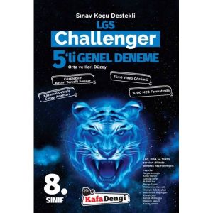 Kafadengi 8.Sınıf 5'Li Challenger Paket Deneme
