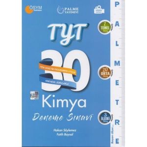 PALME YKS TYT KİMYA 30 DENEME PALMETRE VİDEO ÇÖZÜMLÜ *YENİ*