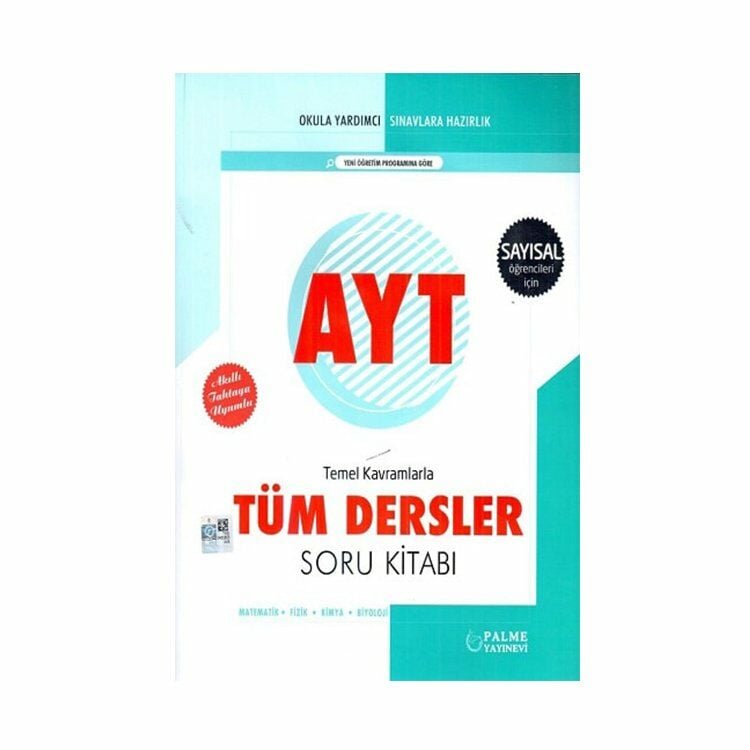 Palme Yks Ayt Tüm Dersler Soru Kitabı (Sayısal)