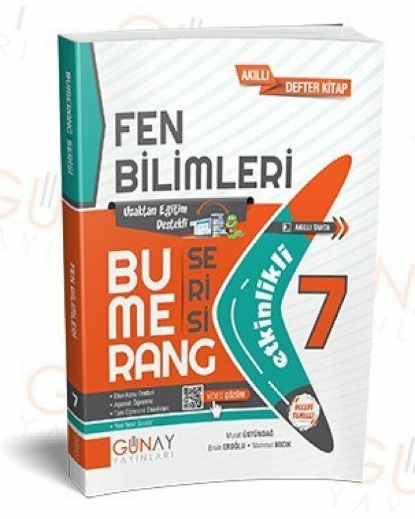 Günay 7.Sınıf Bumerang Etkinlikli Fen Bilimleri