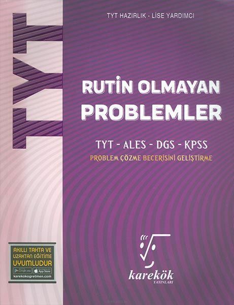 Karekök Tyt Rutin Olmayan Problemler